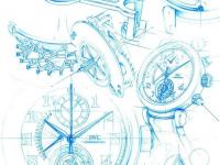 积家手表玻璃镜面损坏。